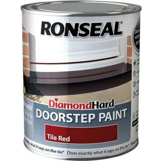 Ronseal Diamant-Hård Dørtrinmaling 250 ml - Fliserød