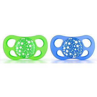 Twistshake Orthodontic 6m+ sut Pink+Purple 2 stk. - 2 stk.