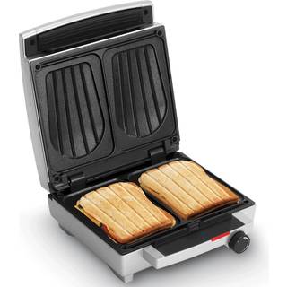 Fritel SW 1450 sandwich maker 1400 W Chrome, Metallic, Silver