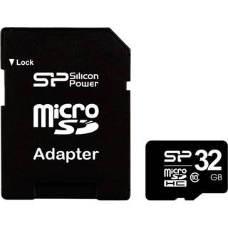 Silicon Power - flash memory card - 32 GB - microSDHC