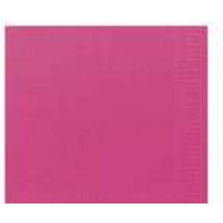 DUNI GO Serviet 3-lag 24x24 cm Fuchsia 2000 stk (168408)