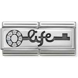 Nomination Key of Life Double Charm - Silver