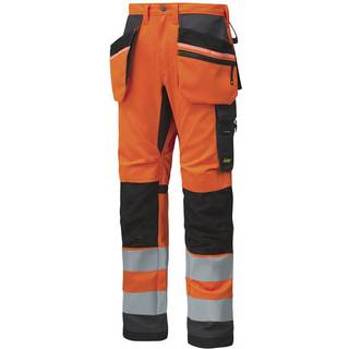 Snickers Workwear 6230 AllroundWork Håndværkerbukser Bemærk, orange Hi-Vis, Orange