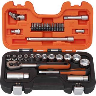 Bahco S330AF Topnøglesæt 1/4" og 3/8"