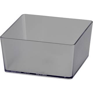 Elfa firkantet boks 98x98mm transparent