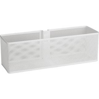 Elfa dør- og vægkurv mesh stor hvid 134mm