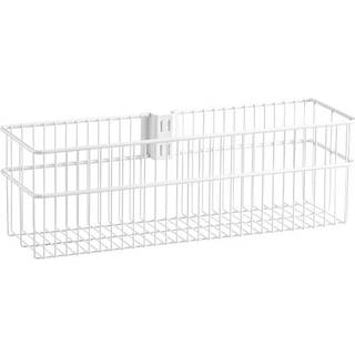 Elfa 333010 Trådkurv hvid 435x135x140 mm