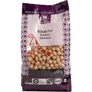 Urtekram Forkogte Kikærter Ø (400 gr)