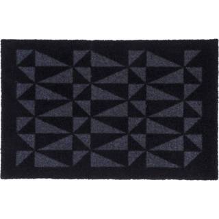 Tica Copenhagen - Dørmåtte / Smudsmåtte - Graphic - Sort/grå - 40x60 cm