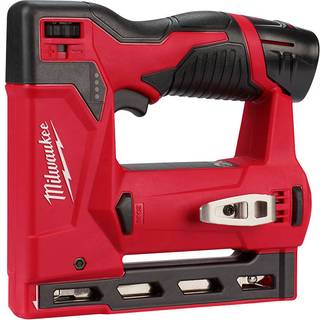 Milwaukee M12 BST-202X Hæftepistol med batteri og oplader