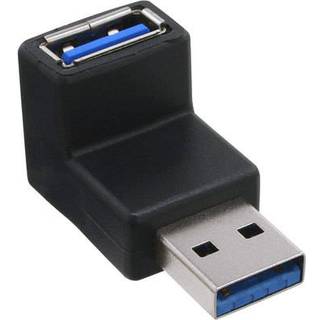USB 3.0 vinkel adapter - A han /  A hun