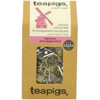 teapigs - liquorice & peppermint tea - sweet treat