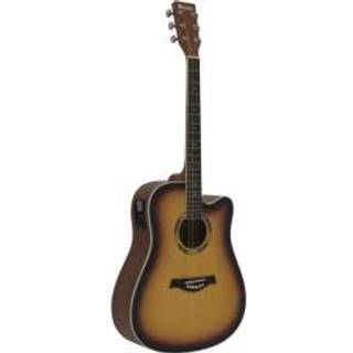 Dimavery DR-520 Western Guitar Dreadnought, sunburst TILBUD NU