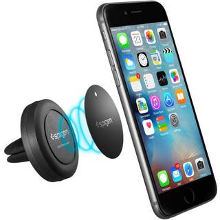 Spigen Magnetisk Mobilholder til Bilens Ventilationsanlæg - Sort