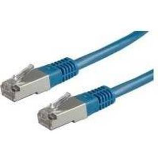 ROLINE CAT6F-0,5 SORT SFTP KABEL  CAT.6,  RJ45/RJ45 0,3 M.