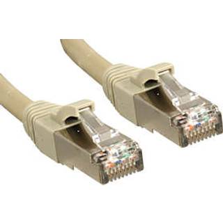 LINDY S/FTP Cat.6 Kabel, grau 0,5m  LSOH, inkl. Tesprotokoll