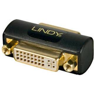 Lindy DVI forlænger-adapter (41233) | Sort | PRIS-MATCH