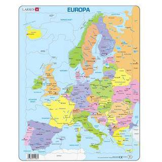 Larsen puslespil - Europakort