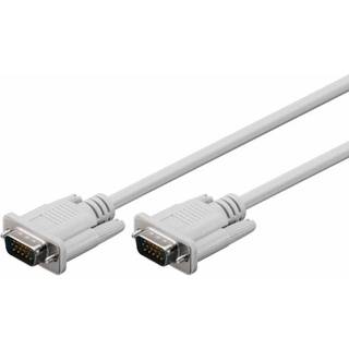 VGA Monitor kabel, grå, 2m