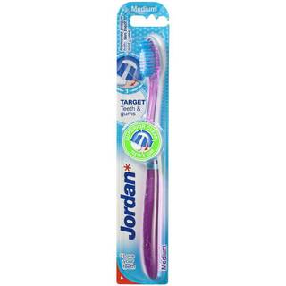 Jordan Target Teeth & Gums Tandbørste Medium - 1 stk.