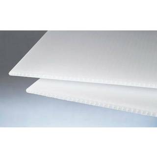 RIAS 5-lags RIATHERM X-struktur termoplade, opal - 10 x 700 x 3500 mm