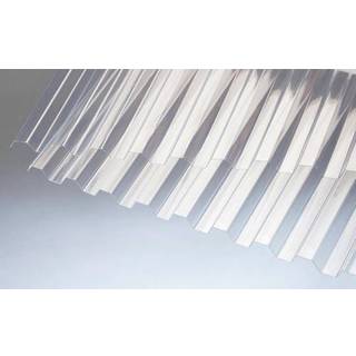 RIAS SUNLUX 2000PC trapezplade, profil 76/18, glasklar - 1115 x 3640 mm