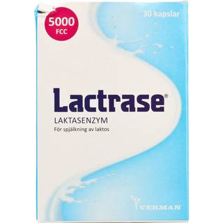 Lactrase kapsler (30 stk)