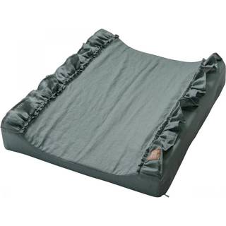 NG Baby Skiftepude Lagen Med Flæse Petrol Green One Size      Unisex