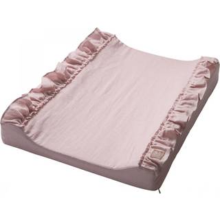 NG Baby Skiftelig pude linned med ruffle Rose One Size      Unisex