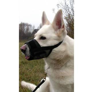 Dogman Dog Muzzle Black Nylon S Snout Size 20-25cm