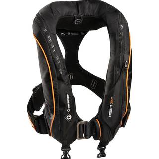 Oppustelig redningsvest Crewsaver Ergofit OC 290N, automatisk, sort + kulsyrepatron 60 gram, One-Size (&gt; 40 kg)