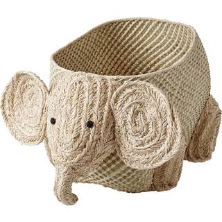 RICE Rice raffia opbevaringskurv dyr Elefant