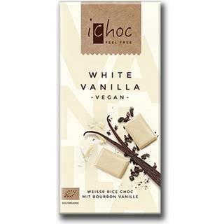 Ichoc white vanilla Økologisk - 80 gram