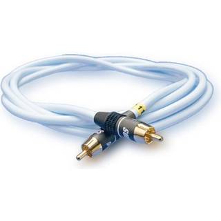 SUPRA 1001900610 Subwoofer-kabler 2 x Cinch, mand/mand 2 m