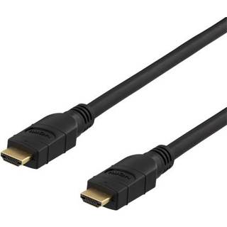 DELTACO Prime HDMI with Ethernet cable 20m Black