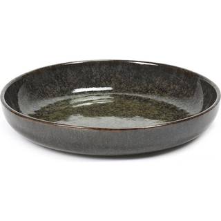 Serax Surface dyb tallerken 23 cm Indi grey