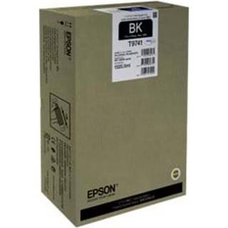 Epson T9741 - Størrelse XXL - sort - original - blækpatron - Blækpatron Sort