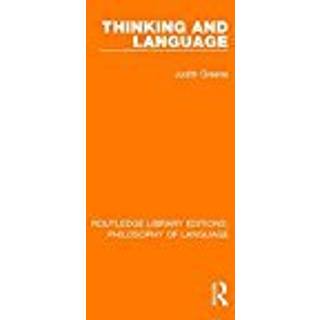 Thinking and Language