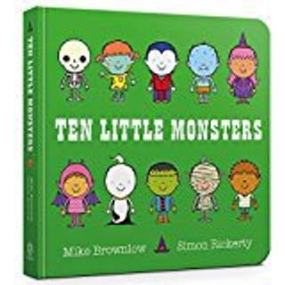 Ten Little Monsters Board Book
