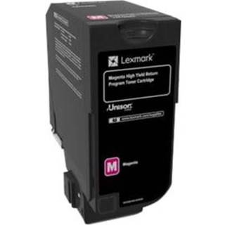 Lexmark 74C2HM0 Magenta Lasertoner, 12.000 sider