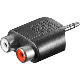 Pro Audio adapter 2xRCA F - MiniJack M