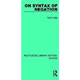 On Syntax of Negation