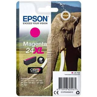 Epson blækpatron Claria Photo HD 24XL Magenta - På lager i butik