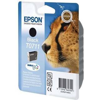 Epson T0711 - Blækpatron Sort