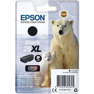 Epson 26XL- Black Ink - Blækpatron Sort