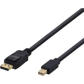 DisplayPort til Mini DisplayPort kabel - Ultra HD / 60Hz - 0.5m - Livstidsgaranti