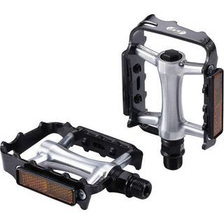 BBB Classicride Aluminium Pedaler med Antislip og Reflekser, Vedligeholdelsesfrie Forseglede Lejer, Kompatibel med BPD-30 Bike & Tight