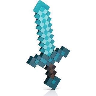 Minecraft sværd 50 cm - Plastik Diamant sværd