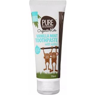 Pure Beginnings Vanilla mint toothpaste +3 år - 75 ml