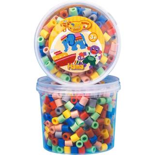 Hama Maxi, perler, 600 stk., mix 69, 7 standardfarver [Levering: 1-2 dage]